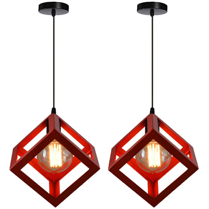 Image of 2PCS Retro Ceiling Lights Modern Hanging&hellip;