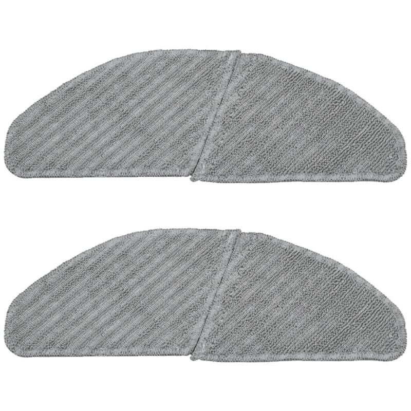 Image of 2Pcs Roboter Staubsauger Mopp für S8 + M7 Pro Kehr Polyester Swipe Wischen Tuch Pads