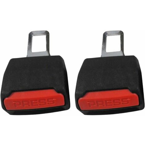 2pcs Seat Belt Extender, 9cm, Car Seat Extender (Black)