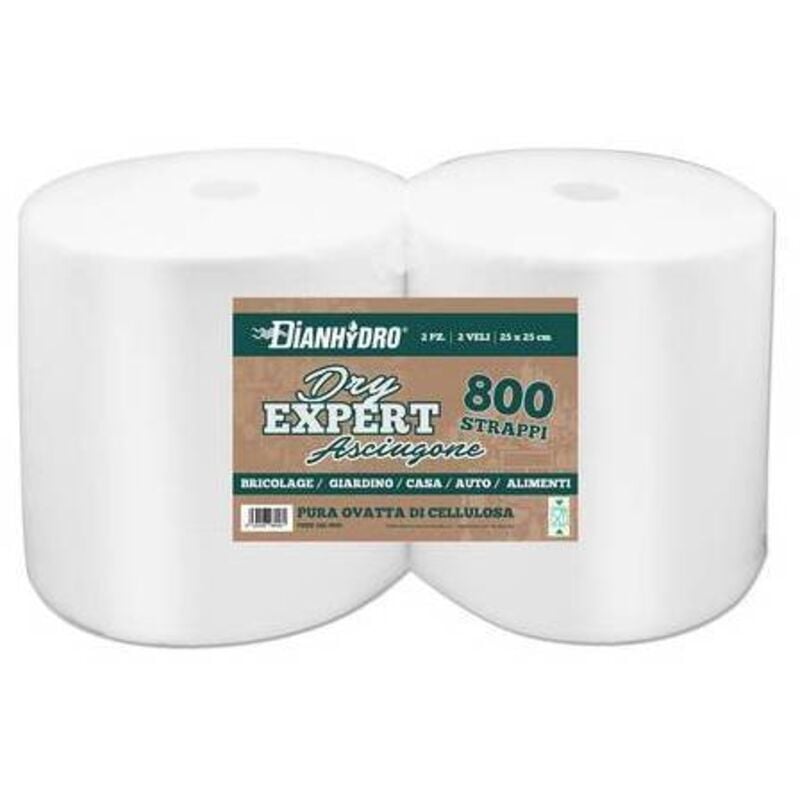 2pcs sec expert rouleau de papier déchiré