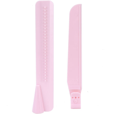 2Pcs/Set Adjustable Height Cream Scraper Small Cake Smoother Tool for Kitchen Home BakeryPink