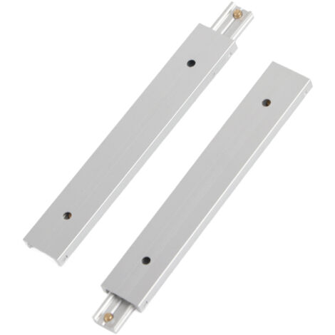 2pcs/ Set Mini Aluminum Alloy Durable Smooth Slideway for Drawer Cabinet(100mm)