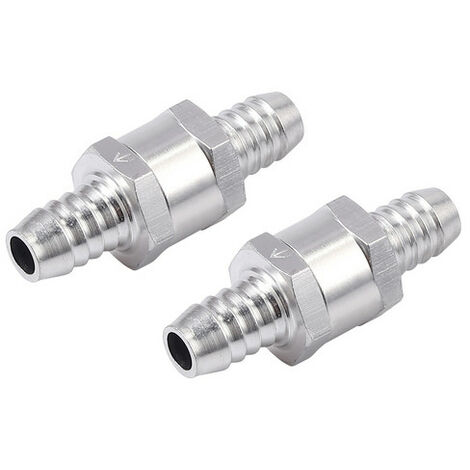 2pcs Soupape de retenue Clapet anti-retour de carburant à sens unique 12mm