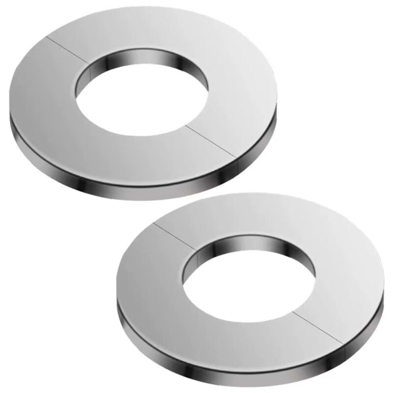 Image of 2PCS Stainless Steel Radiator Pipe Covers&hellip;