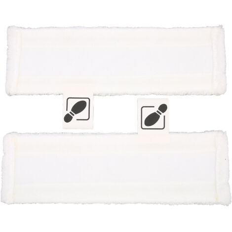 2PCS Steam Cleaner Pads Appliable for Karcher SC1 SC2 SC3 SC4 SC5 Replacement Pads for Floor Steam Cleaner