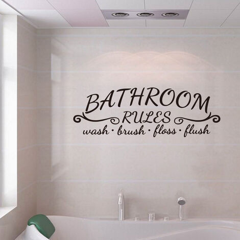Sticker salle de bain 20X36cm
