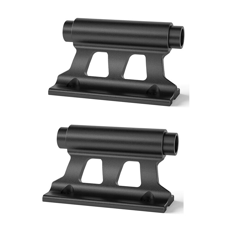 Sjqka - 2pcs Support de Fixation de Fourche de Vélo, Support Velo Voiture, Axe Traversant à Dégagement Rapide de Bloc de Vélo Polyvalent(noir)