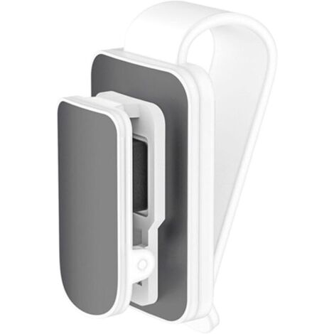 2PCS Support de lunettes de soleil pour visière de voiture Clips de lunettes de soleil pour voitures, étui à clip pour lunettes de voiture, boîte de protection pour lunettes, organisateur de