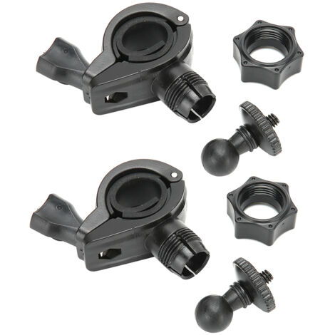 2PCS Support de Montage HD‑076A pour Caméra de Tableau de Bord Vélo Moto (Fixation à Vis)
