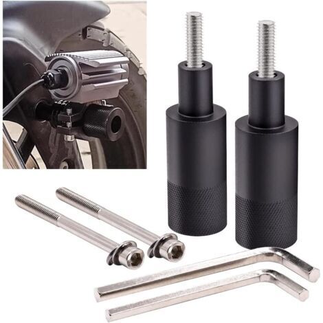2PCS Support de Phare Moto,Universel M6/M8 Support de Montage LED En Alliage Support de Fixation pour Motos Feux Additionnels/Moto Anti Brouillard (Diamètre Applicable 1"-2.4")