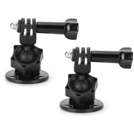 2PCS Support Mini 3MM pour Caméra de Voiture, Support Universel Pare-brise Tableau de Bord H3011