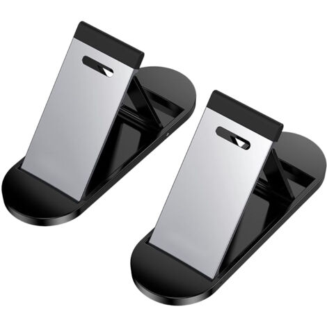2Pcs Support pour Ordinateur Portable, Design Ergonomique Léger et Stable, Support d'Écran Portable