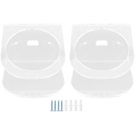 2Pcs Supporte Murale Intelligent pour Enceinte, Stable et Élégant, Compatible avec Echo Dot 4
