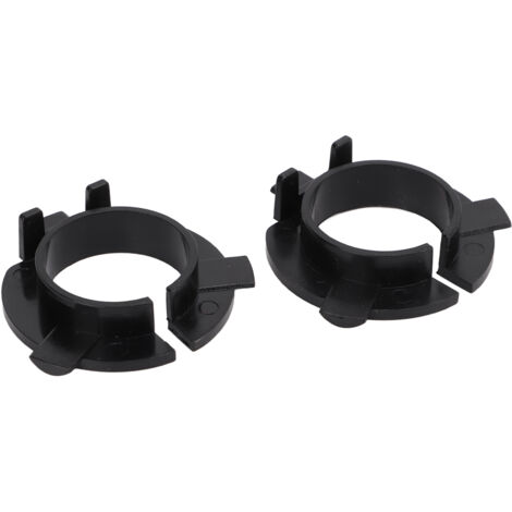 2PCS Supports de Phares LED Basse Consommation Montage Simple ABS Professionnel