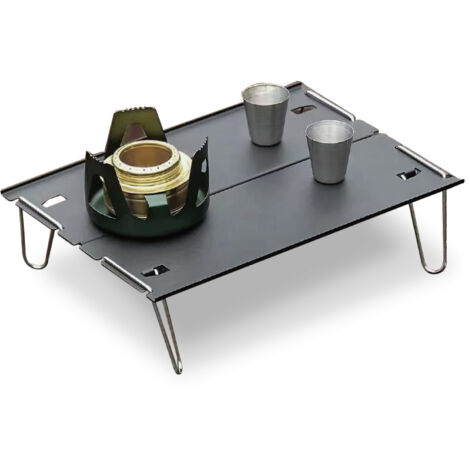 2Pcs Tables De Camping Pliantes pour L'Extérieur Tables De Télévision Table De Plage Pliante Table De Plage Pliante Petite Table Pliante Tables D'Extérieur Portables Table De