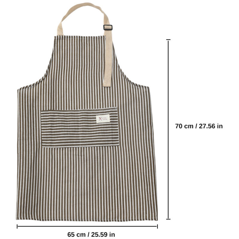 2pcs Tabliers de cuisine de chef, tablier ajustable avec poche,