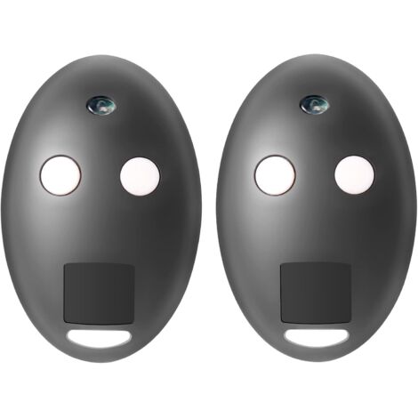 2PCS Télécommande de Portail, télécommande de Porte de Garage, télécommande 2 pièces BFT MITTO2- Mitto2 M 2 canaux 433 MHz Rolling Code pour portails automatiques