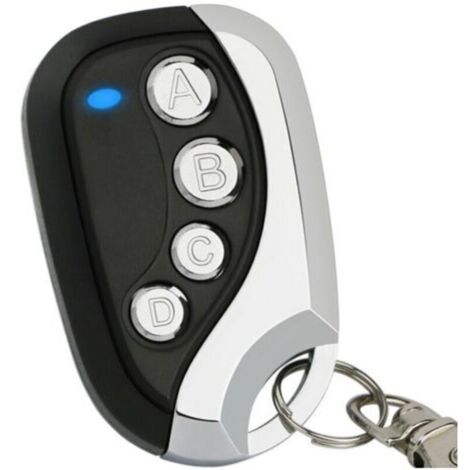 2Pcs Télécommande Universelle Copieuse Remote, Alarme et Lumière en Une Seule Télécommande - Signal 433 Mhz