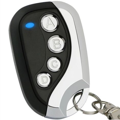 2Pcs Télécommande Universelle Copieuse Remote, Alarme et Lumière en Une Seule Télécommande - Signal 433 Mhz