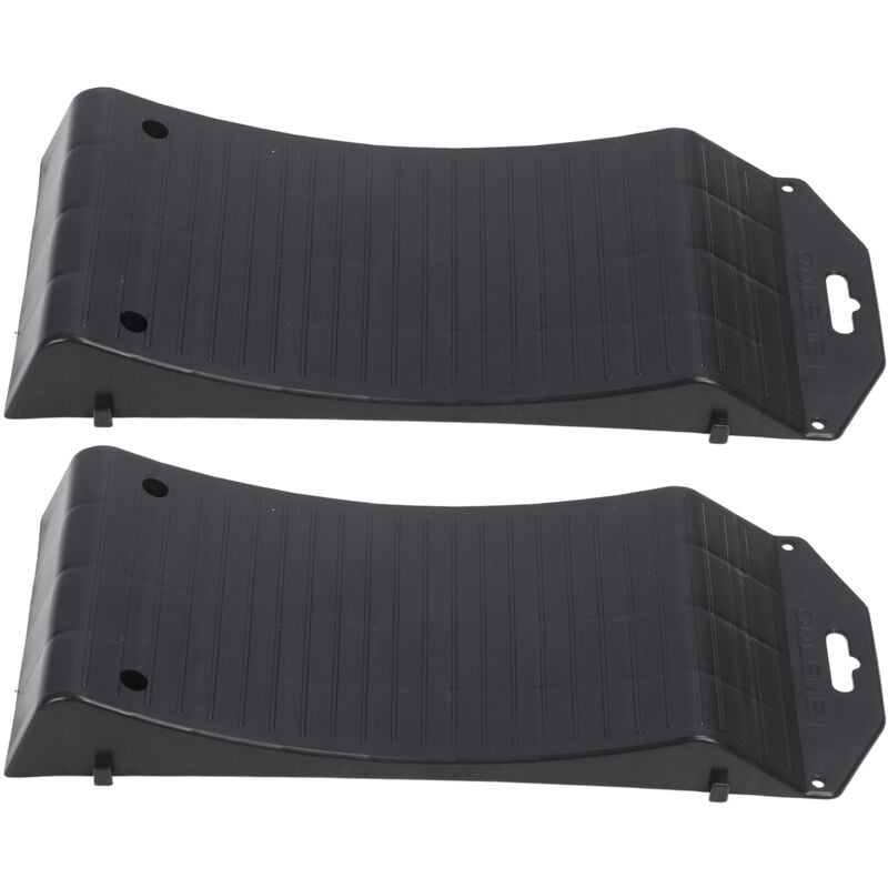Zoternen - 2pcs Tire Saver Ramps Hourdeux Capacité de chargement puissante Capacité de chargement résistant aux camions de voitures suv rv