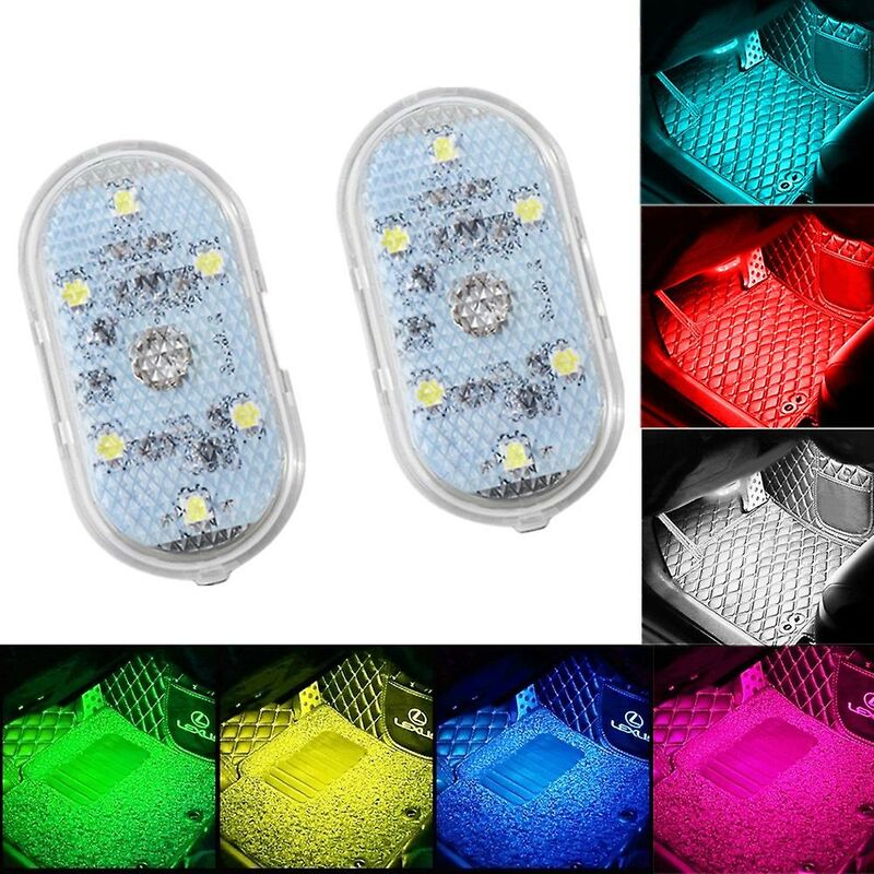 2pcs Touch Led Car Lights Lampade da lettura per