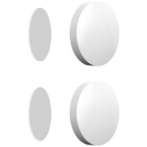 2PCS Tuya ZigBee Smart Knob Switch with Smart Life App Scenarios--