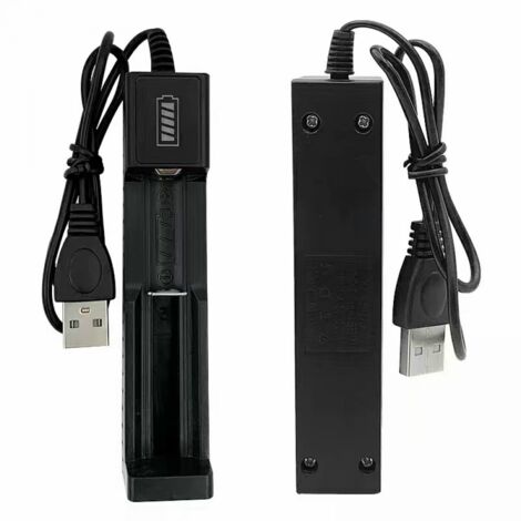 2pcs Universal Battery Charger Intelligent Mini Rechargeable Battery Charger Multifunction