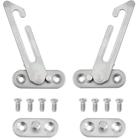 2pcs UPVC Window Regulator – Stainless Steel 304 – with Screws – for Left and Right Windows