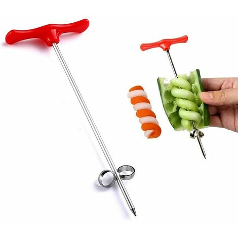 Vegetables Spiral Knife Carving Tool Potato Manual Spiral Cutter