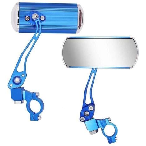 2pcs Vélo 360 ° Rotating Rétroviseur Guidon Grand angle Miroir vélo 2 Pr59230