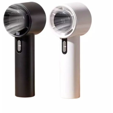 Ventilateur De Cou Portable 3 En 1 Avec Fonction Rafraîchissante - 5000mAh, 199 Vitesses, écran LED