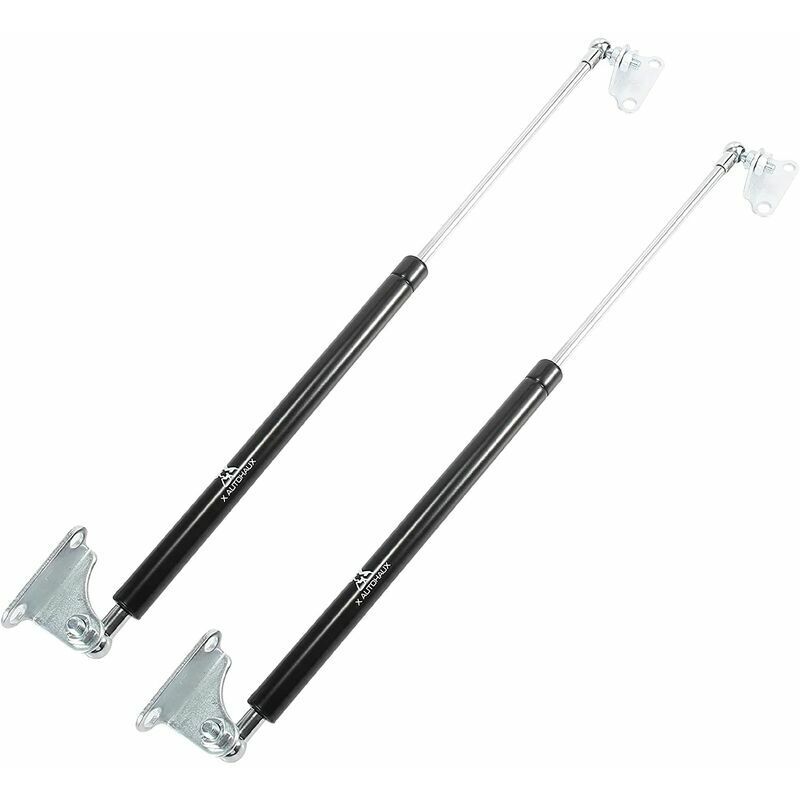 2pcs Verin à Gaz 445N Universel Amortiss à Gaz Charnière Levage de Porte 500mm Longue Noir