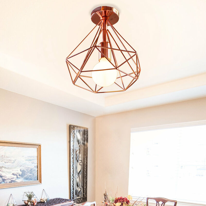 Image of Ø25cm Ceiling Light Fixture Vintage Industrial&hellip;