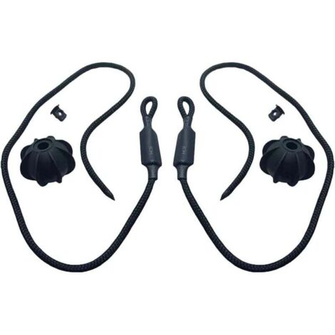 2pcs Voiture Corde De Fixation Universelle Corde De Chaîne De Fixation avec Couvercle De Coffre Serrant avec Corde De Porte-Bagages Arrière Garde-Boue avec Petite Boule pour Coffre De Voiture