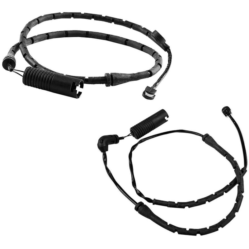 Image of 2Pcs Vorne + Hinten Disc Bremsbelag Tragen Sensor 34351165579 für E53 X5 34351165580