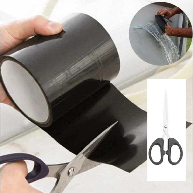 Csparkv - 2pcs)Ruban Adhésif Étanche Super Fort Avec Isolant Pour Arrêter Les Fuites, Bande Autoadhésive De Réparation Performante Pour Joints Pour