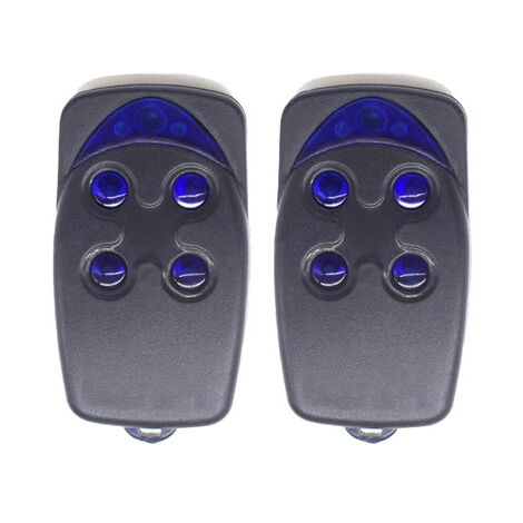2PCSTélécommande Compatible avec Flor S 2 FLO2 R-S FLO2R-S 4 Boutons 250-868MHZ