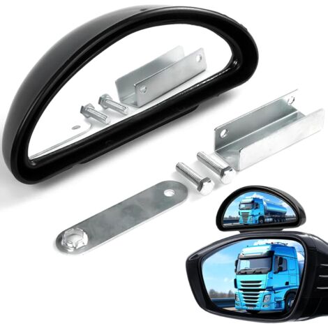 2PcsToter-Winkel-Spiegel, einfach zu installierender Seitenspiegel für den toten Winkel, Autozubehör für ein größeres Bild und verbesserte Verkehrssicherheit