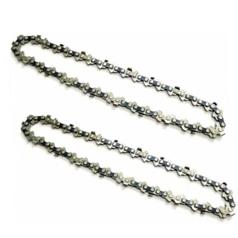 2Pices 6 pouces chanes de scie chane pour mini trononneuse rechargeable main chain,Pas de la chane1/4,Jauge de la chane 0.043/1.1mm,Maillons d'entranement 37DL,Longueur de coupe utile15cm