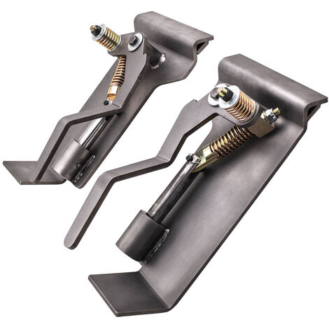 2pices Quick Tach Universal Weld On Skid Steer Quick Attach Conversion Adapter