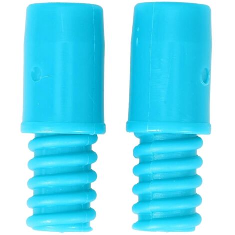 2pièces Embout Fileté Pour Manche à Balai Kit De Réparation Adaptateur De