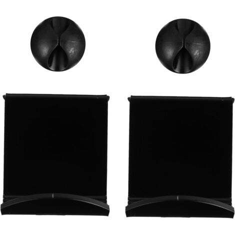 2pièces Support Adhésif pour Écouteurs Organisateur Pratique pour Bureau Et
