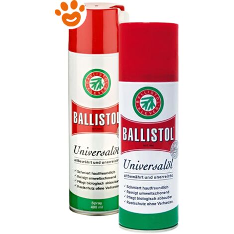 2PZ BALLISTOL OLIO UNIVERSALE ML.200  - ml.200 in bomboletta spray