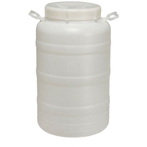 2PZ BIDONE 'BOCCA LARGA' Lt. 30 - rubinetto optional