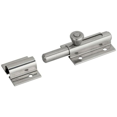 2PZ CATENACCIO TRASVERSALE ASTA TONDA ART.216IN mm 80,5 - Ã˜ mm 10