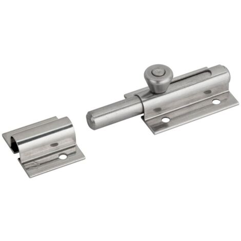 2PZ CATENACCIO TRASVERSALE LEGGERO INOX  mm. 80