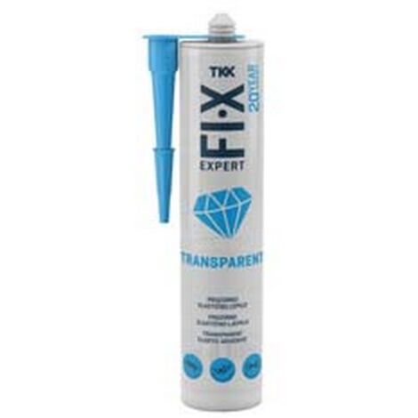 2PZ COLLA ELASTICA FI-X EXPERT TRANSPARENT  - ml.290 trasparente