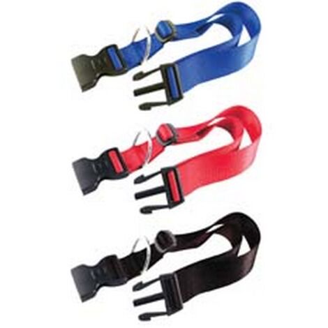 2PZ COLLARE NYLON CLASSIC PER CANI - cm.23-32 colore blu C10/32