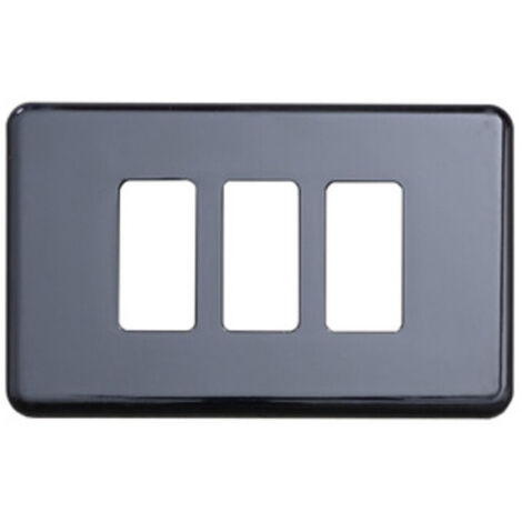 2PZ COPRINTERRUTTORE PLASTICA MINUMET MISURA C NERO