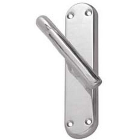 2PZ CREMONESE VEGA IN ZAMA FINITURA OTTONE CROMO SATINATO - movimento martellina quadro mm.7